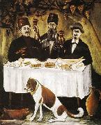 Feast in the Grape Pergola or Feast of Three Noblemen